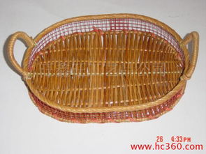 藤編籃工藝品 自然與工藝的完美融合