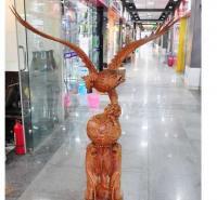 緬甸越南工藝品 草花梨木雕‘大鵬展翅’的藝術魅力與收藏價值